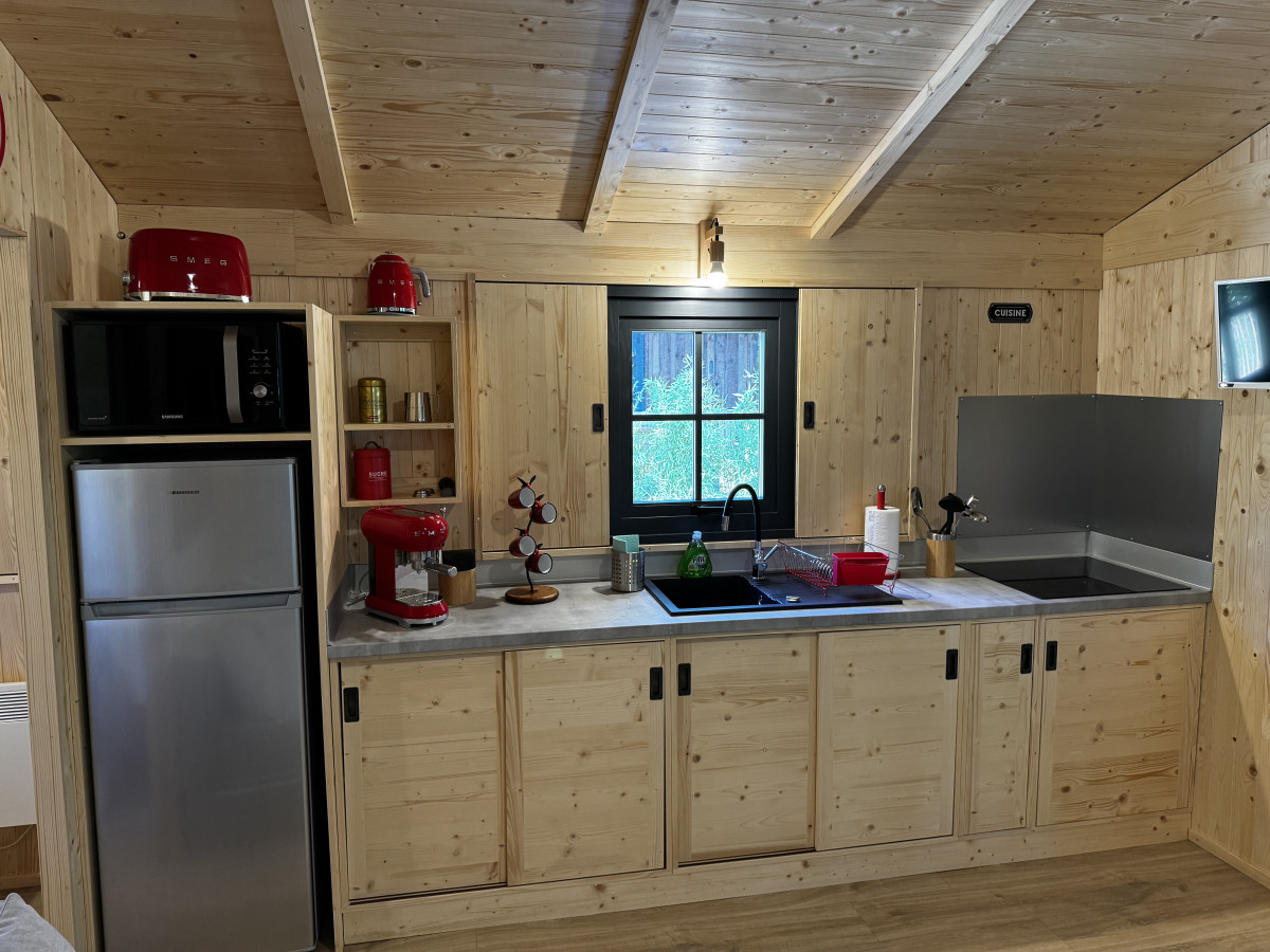Intérieur de nos cabanes