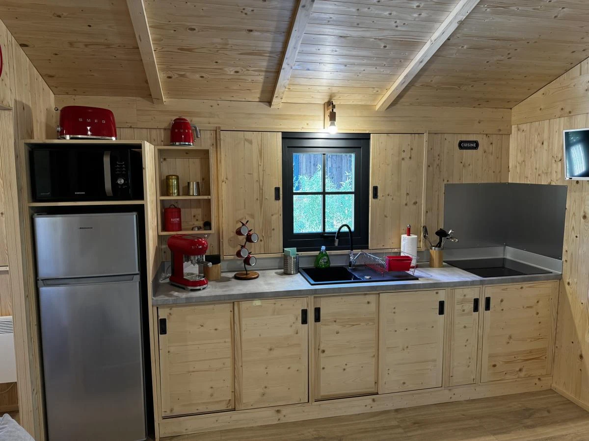 Intérieur de nos cabanes