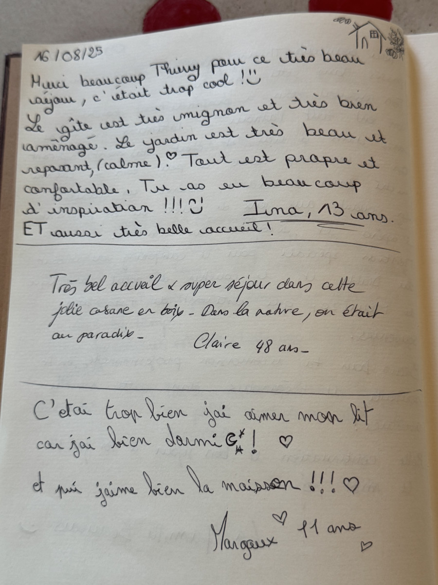 Avis sur notre Livre d’Or (4)